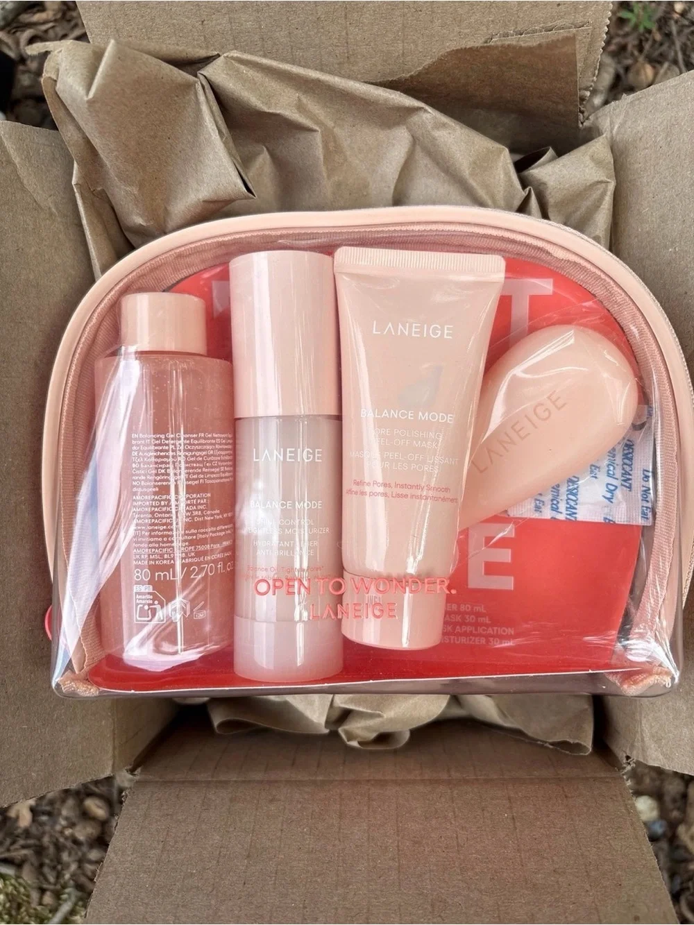 New LANEIGE Reset to Balance Mode Kit - Routine Set